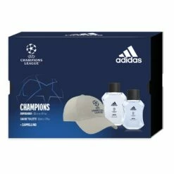 ADIDAS Uefa 8 EDT 50ml + Dopobarba 100ml + Cappellino