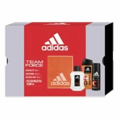 ADIDAS Team Force EDT 100ml + Shower Gel 250ml + Deo 150ml + Telo Palestra