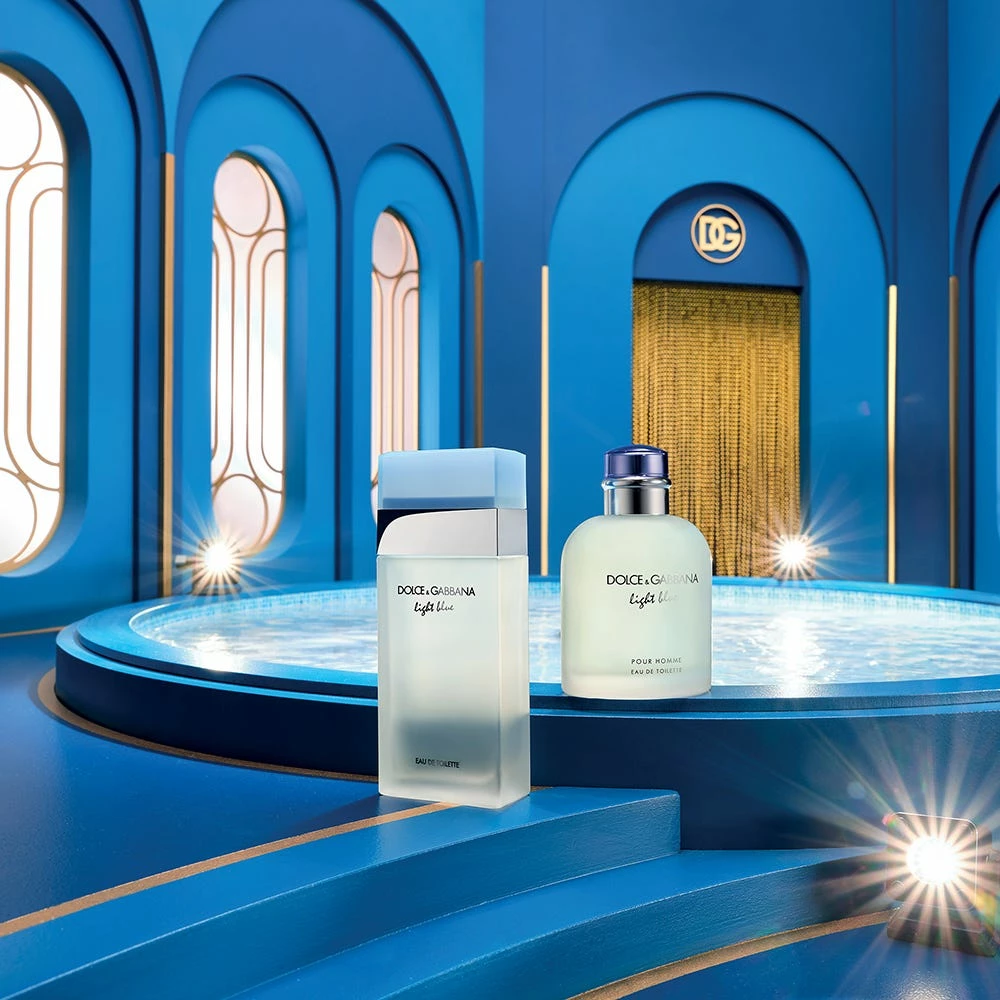 Dolce & Gabbana Light Blue EDT 50ml + Body Cream 50ml + Shower Gel 50ml 3 Dolce & Gabbana Light Blue EDT 50ml + Body Cream 50ml + Shower Gel 50ml - immagine 2