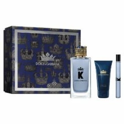 Dolce & Gabbana K By Dolce&Gabbana EDT 100ml + Shower Gel 50ml + Travel Size 10ml