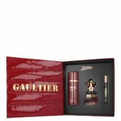 Jean Paul Gaultier Scandal Edt 50 Ml + Vaporizzatore Da Viaggio 10 Ml + Deodorante Spray 150 Ml