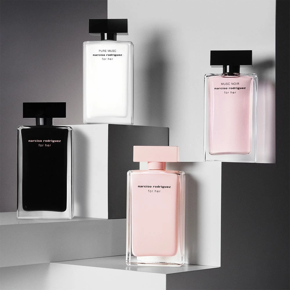 Narciso Rodriguez For Her Eau De Parfum 100ml + For Her Eau De Parfum PURE MUSC 10ml 5 Narciso Rodriguez For Her Eau De Parfum 100ml + For Her Eau De Parfum PURE MUSC 10ml - immagine 3