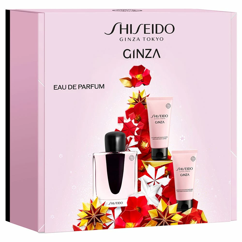 Shiseido Ginza EDP 50 Ml + Body Lotion 50 Ml + Shower Cream 50 Ml 4 Shiseido Ginza EDP 50 Ml + Body Lotion 50 Ml + Shower Cream 50 Ml - immagine 2